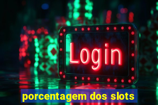 porcentagem dos slots